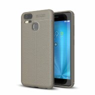 Чехол-накладка Litchi Grain для Asus Zenfone 3 Zoom ZE553KL (серый) Чехол-накладка Litchi Grain для Asus Zenfone 3 Zoom ZE553KL (серый)
