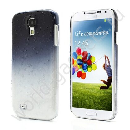 Пластиковый чехол Gradient Color для Samsung Galaxy S4 / i9500 (черный)