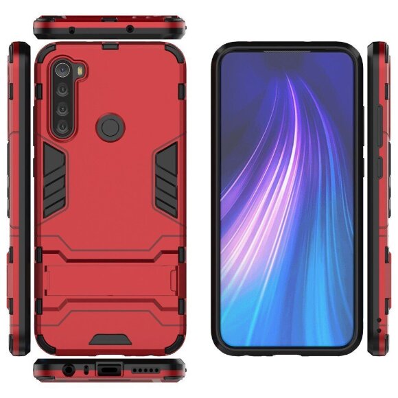 Чехол Duty Armor для Xiaomi Redmi Note 8T (красный)