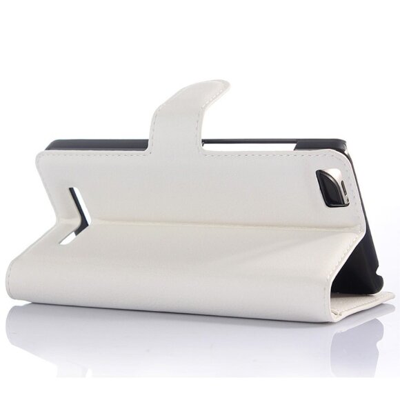 Чехол с визитницей для Xiaomi Mi4i / Mi4c (белый) Чехол с визитницей для Xiaomi Mi4i / Mi4c (белый)