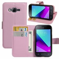 Чехол с визитницей для Samsung Galaxy J1 mini Prime (розовый) Чехол с визитницей для Samsung Galaxy J1 mini Prime (розовый)