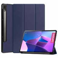 Планшетный чехол для Lenovo Tab P12 Pro TB-Q706F (2021) (темно-синий)