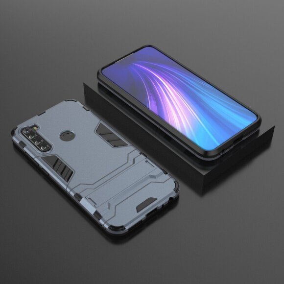 Чехол Duty Armor для Xiaomi Redmi Note 8T (темно-синий)