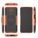 Чехол Hybrid Armor для Redmi Note 9S / Note 9 Pro / Note 9 Pro Max (черный + оранжевый)