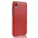 Кожаная накладка-чехол для Huawei Y5 (2019) / Honor 8S (красный)