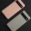 Кожаный чехол Cowhide для Google Pixel 6 Pro (серый)