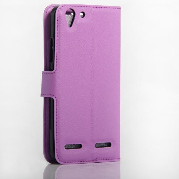 Чехол с визитницей для Lenovo Vibe K5 / K5 Plus (фиолетовый) Чехол с визитницей для Lenovo Vibe K5 / K5 Plus (фиолетовый)