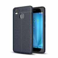 Чехол-накладка Litchi Grain для Asus Zenfone 3 Zoom ZE553KL (темно-синий) Чехол-накладка Litchi Grain для Asus Zenfone 3 Zoom ZE553KL (темно-синий)