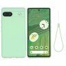 Силиконовый чехол Mobile Shell для Google Pixel 7a (зеленый)