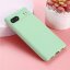 Силиконовый чехол Mobile Shell для Google Pixel 7a (зеленый)