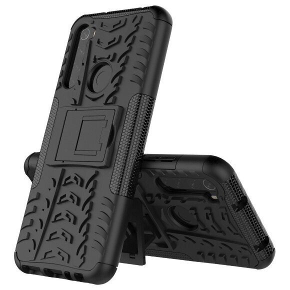 Чехол Hybrid Armor для Xiaomi Redmi Note 8T (черный) Чехол Hybrid Armor для Xiaomi Redmi Note 8T (черный)