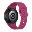 Силиконовый ремешок для Samsung Galaxy Watch 5 / Watch 5 Pro (красно-коричневый)