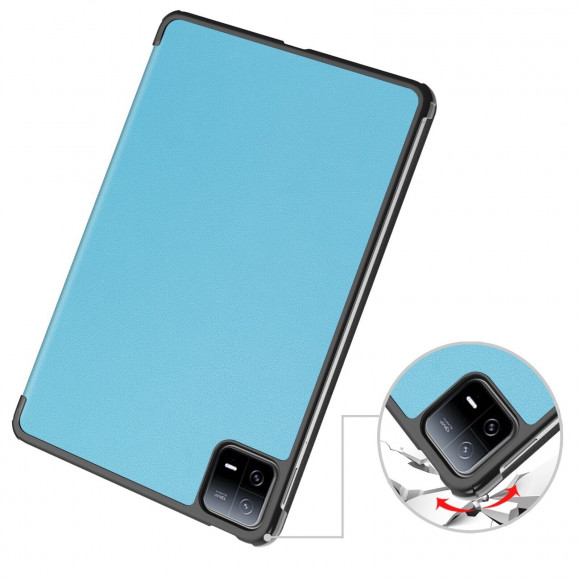 Планшетный чехол для Xiaomi Pad 6, Xiaomi Pad 6 Pro (голубой)