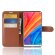 Чехол с визитницей для Xiaomi Mi Mix 2s (коричневый)