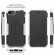Чехол Hybrid Armor для iPhone 8 / iPhone 7 / iPhone SE (2020) / iPhone SE (2022) (черный + белый)