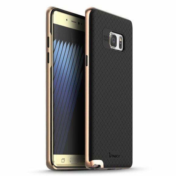 Чехол-накладка iPaky для Samsung Galaxy Note 7 (розовое золото)