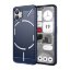 Чехол-накладка Carbon Fibre для Nothing Phone (2) (темно-синий)