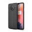 Чехол-накладка Litchi Grain для OnePlus 7T (черный)