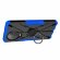 Чехол Armor Shockproof Ring Holder для Infinix NOTE 12 PRO (черный + голубой)