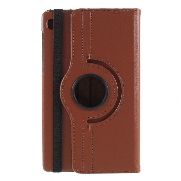 Поворотный чехол для Samsung Galaxy Tab A7 Lite SM-T220 / SM-T225 (коричневый)
