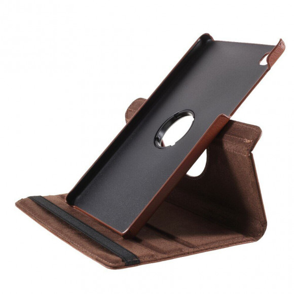 Поворотный чехол для Samsung Galaxy Tab A7 Lite SM-T220 / SM-T225 (коричневый)