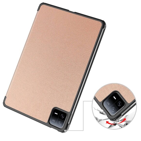 Планшетный чехол для Xiaomi Pad 6, Xiaomi Pad 6 Pro (розовое золото)