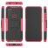 Чехол Hybrid Armor для Xiaomi Redmi Note 8T (черный + розовый)