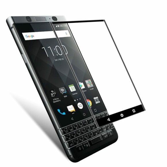 Защитное стекло 3D для BlackBerry Keyone (черный)
