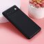 Силиконовый чехол Mobile Shell для Google Pixel 7a (черный)