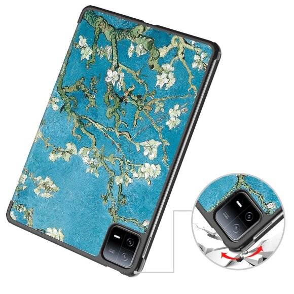 Чехол Smart Case для Xiaomi Pad 6, Xiaomi Pad 6 Pro (Apricot Blossom) Чехол Smart Case для Xiaomi Pad 6, Xiaomi Pad 6 Pro (Apricot Blossom)