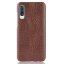 Чехол-накладка Crocodile Texture для Samsung Galaxy A50 / Galaxy A50s / Galaxy A30s (коричневый)