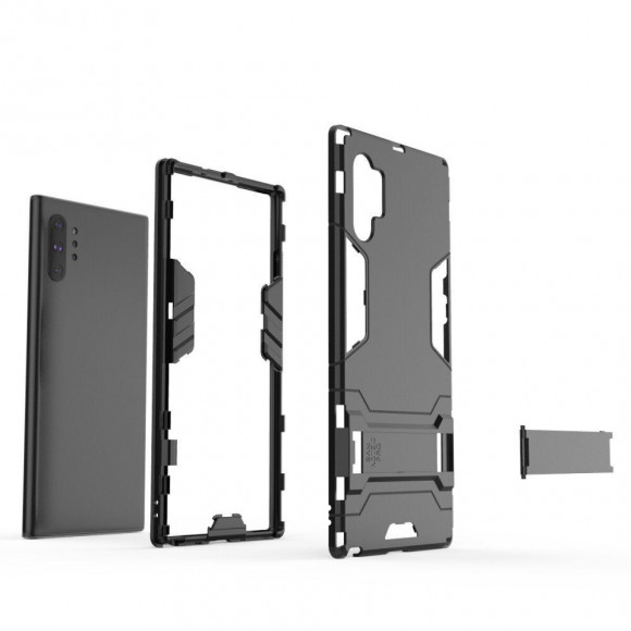 Чехол Duty Armor для Samsung Galaxy Note 10+ (Plus) (черный) Чехол Duty Armor для Samsung Galaxy Note 10+ (Plus) (черный)