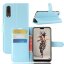 Чехол с визитницей для Huawei P20 (голубой)