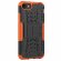 Чехол Hybrid Armor для iPhone 8 / iPhone 7 / iPhone SE (2020) / iPhone SE (2022) (черный + оранжевый)