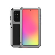 Гибридный чехол LOVE MEI для Samsung Galaxy A71 (серебряный) Гибридный чехол LOVE MEI для Samsung Galaxy A71 (серебряный)