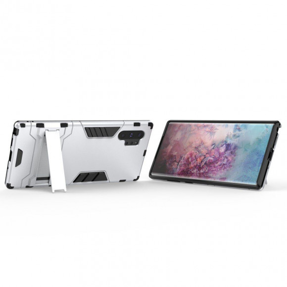 Чехол Duty Armor для Samsung Galaxy Note 10+ (Plus) (серебряный) Чехол Duty Armor для Samsung Galaxy Note 10+ (Plus) (серебряный)