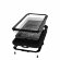 Гибридный чехол LOVE MEI для Samsung Galaxy S21 FE (черный)