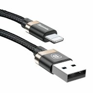 Кабель Baseus USB 3.0 - Lightning - 1,5м. (черный + золотой) Кабель Baseus USB 3.0 - Lightning - 1,5м. (черный + золотой)