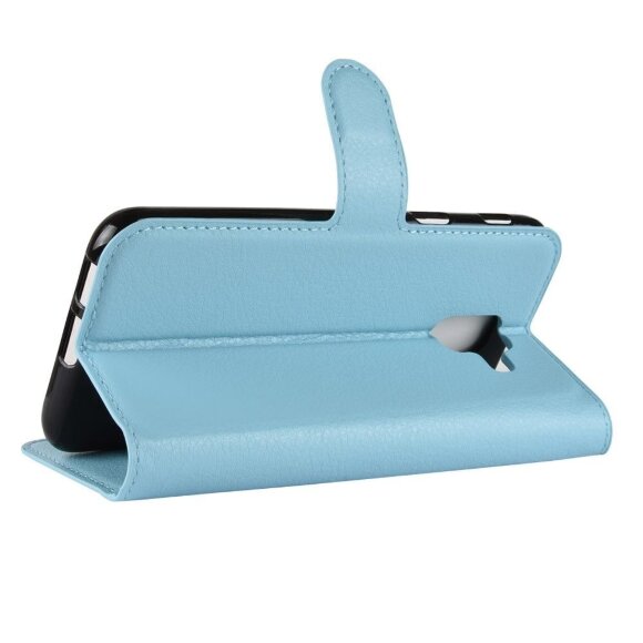 Чехол с визитницей для Samsung Galaxy A6 (голубой) Чехол с визитницей для Samsung Galaxy A6 (голубой)