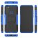Чехол Hybrid Armor для Xiaomi Redmi Note 8T (черный + голубой)