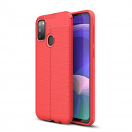 Чехол-накладка Litchi Grain для Samsung Galaxy M30s / Galaxy M21 (красный) Чехол-накладка Litchi Grain для Samsung Galaxy M30s / Galaxy M21 (красный)