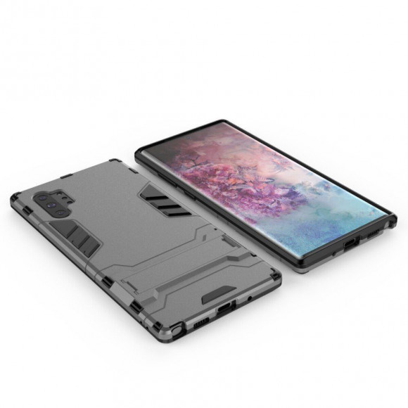 Чехол Duty Armor для Samsung Galaxy Note 10+ (Plus) (серый) Чехол Duty Armor для Samsung Galaxy Note 10+ (Plus) (серый)
