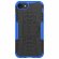 Чехол Hybrid Armor для iPhone 8 / iPhone 7 / iPhone SE (2020) / iPhone SE (2022) (черный + голубой)