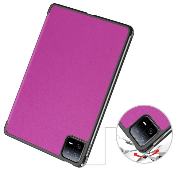 Планшетный чехол для Xiaomi Pad 6, Xiaomi Pad 6 Pro (фиолетовый)