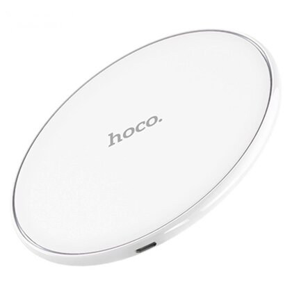 Беспроводное зарядное устройство HOCO Homey wireless charger (белый)