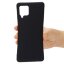 Силиконовый чехол Mobile Shell для Samsung Galaxy A22 (черный)