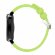 Силиконовый ремешок для Samsung Gear Sport / Gear S2 Classic / Galaxy Watch 42мм / Watch Active / Watch 3 (41мм) / Watch4 (зеленый)
