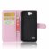 Чехол с визитницей для LG X Power 2 M320  (розовый)