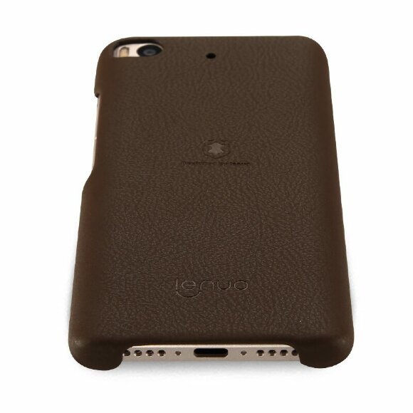 Кожаная накладка LENUO для Xiaomi Mi5S (коричневый)
