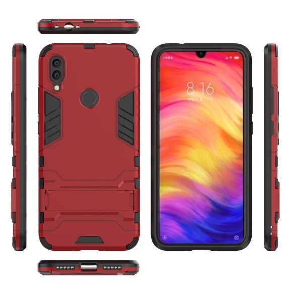 Чехол Duty Armor для Xiaomi Redmi Note 7 / Redmi Note 7 Pro (красный) Чехол Duty Armor для Xiaomi Redmi Note 7 / Redmi Note 7 Pro (красный)